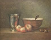 Jean Baptiste Simeon Chardin The Silver Goblet (mk05) oil on canvas